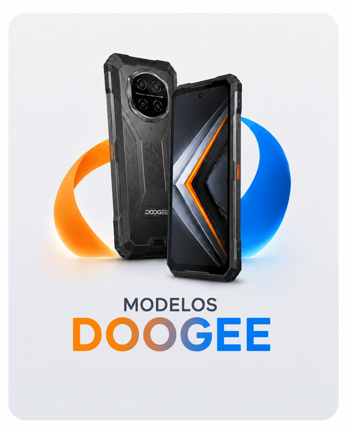 Tarjeta visual para entrar en los modelos Doogee