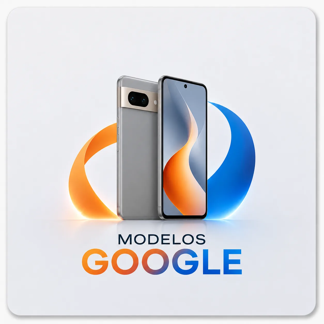 Tarjeta visual para entrar en los modelos Google