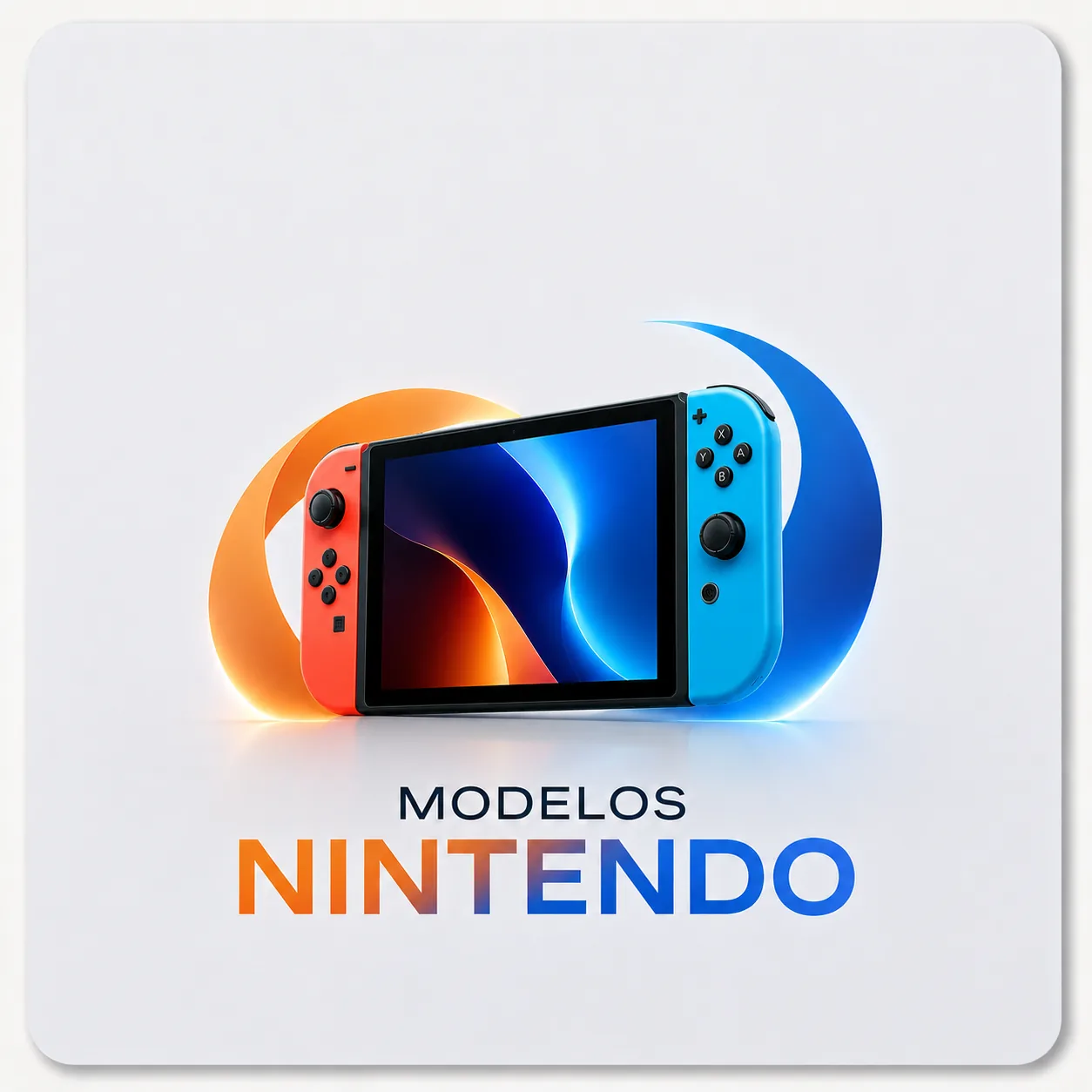 Tarjeta visual para entrar en los modelos Nintendo