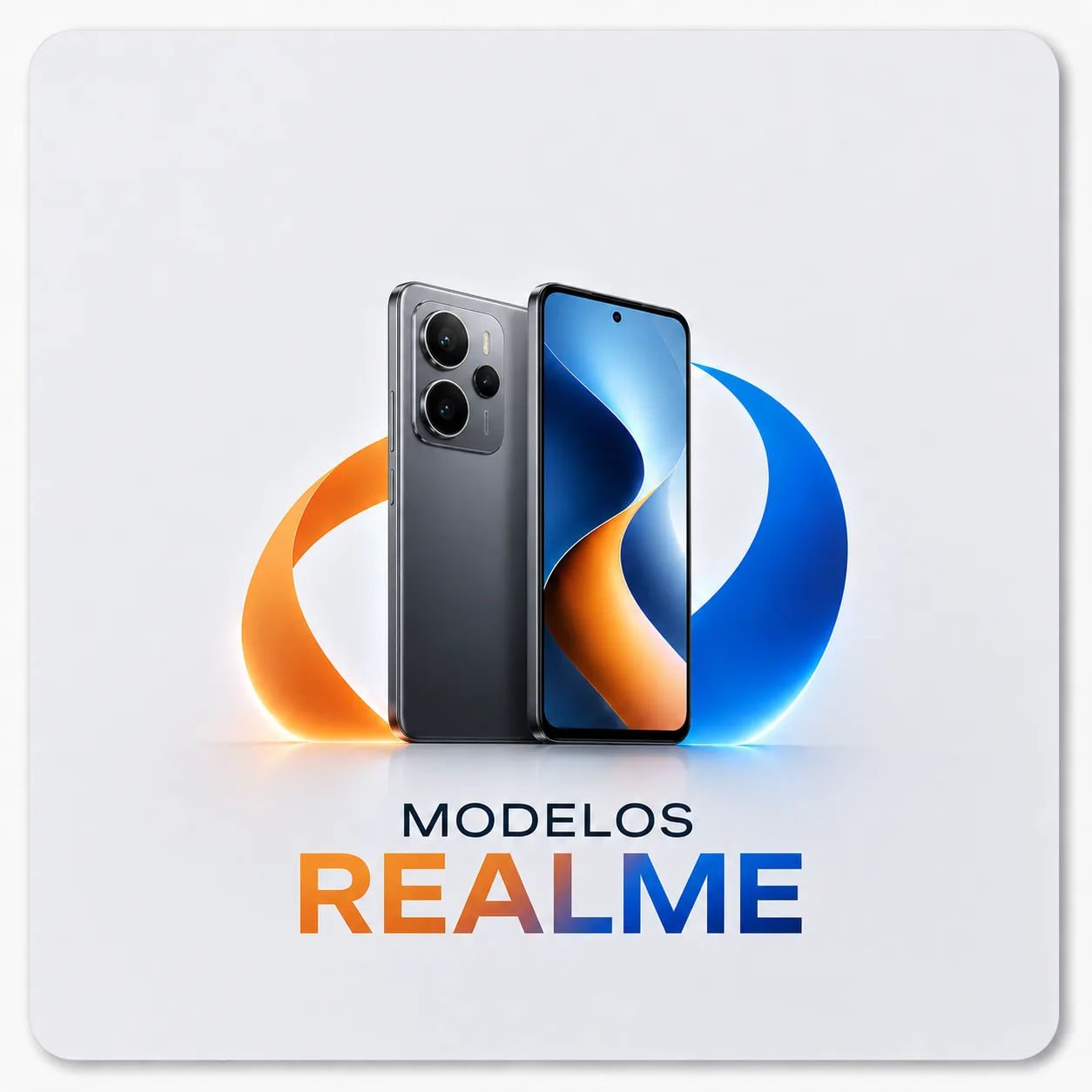 Tarjeta visual para entrar en los modelos realme