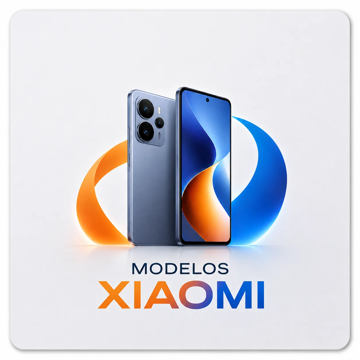 Tarjeta visual para entrar en los modelos Xiaomi