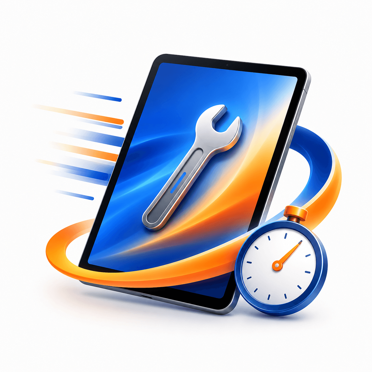 Tablet para reparación rápida