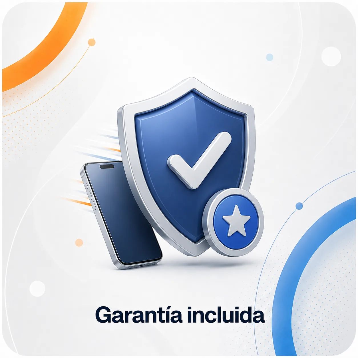 Ilustración de garantía ampliable en las reparaciones de Manzana Rota