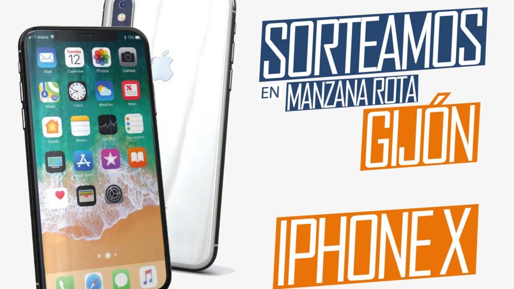 ¡Sorteo iPhone X en Manzana Rota Gijón!