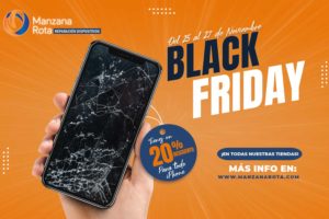 ¡Black Friday Manzana Rota: 20% de descuento en Reparación iPhone!